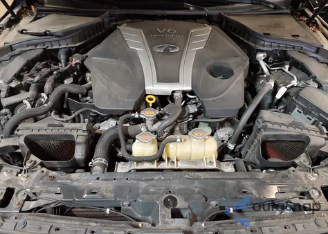 2017 Infiniti Q50 3.0T Premium from USA, damaged, VIN JN1EV7AR7HM834870